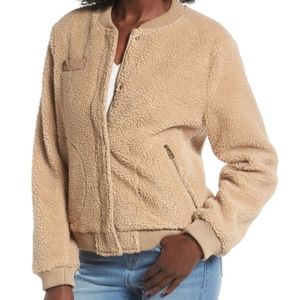 Levi’s Sherpa Fleece Teddy Bomber Jacket